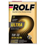 Моторное масло *ROLF Ultra 5W30 A3/B4 SL/CF 1л синт жесть 322933