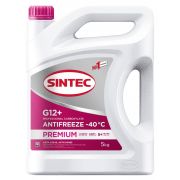 Охлаждающая жидкость Sintec Premium антифриз розовый G12+ -40 5кг 990564/999450