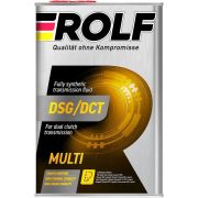 Трансмиссионное масло ROLF DSG/DCT 4л жесть транс синт 322993